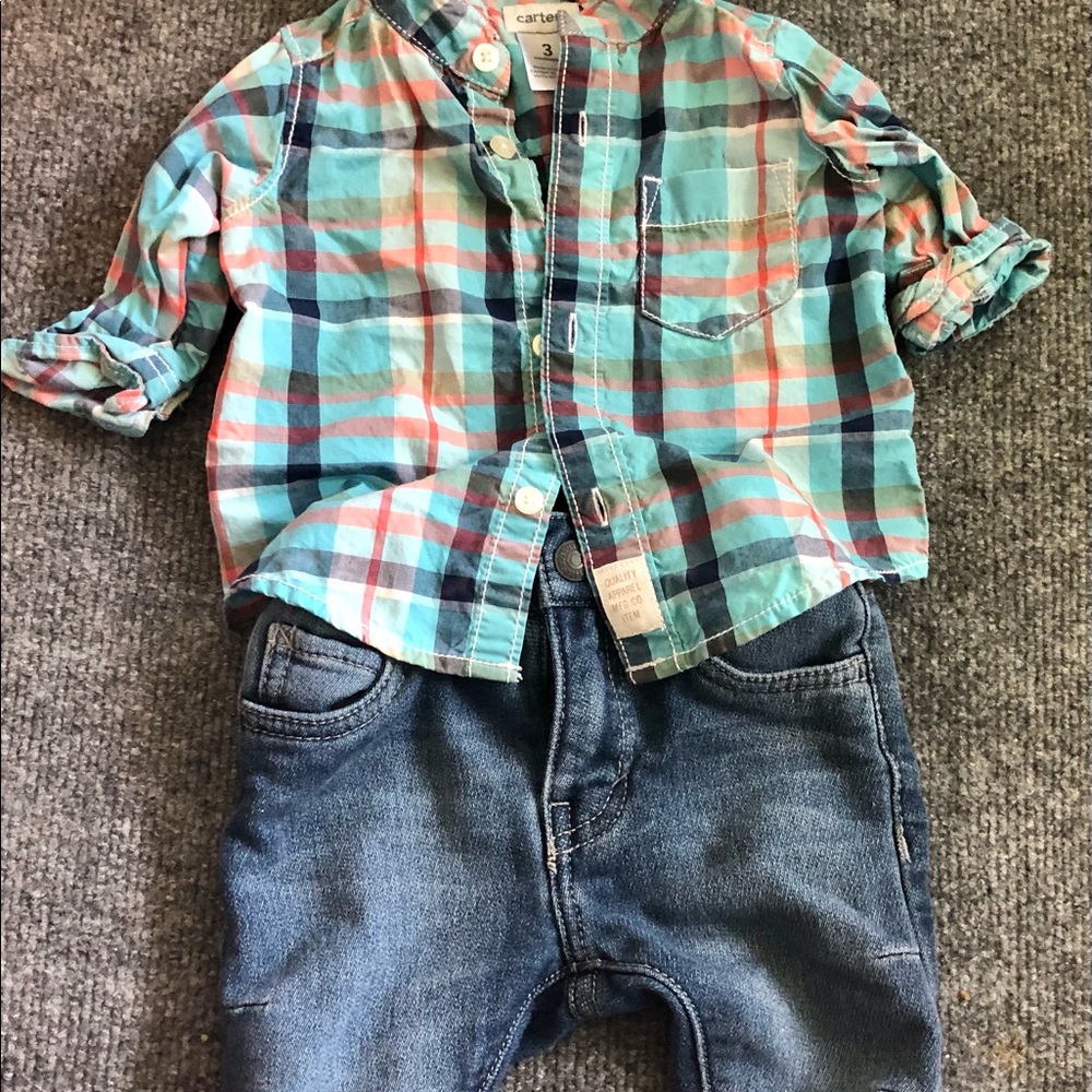 Baby boy outfit 3-6 months